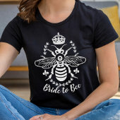 Bruid naar Bee Honeybee Crown Bruiloft | Gepersona T-shirt