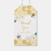 Bruid naar Bee Vrijgezellenfeest Cadeaulabel (Voorkant)