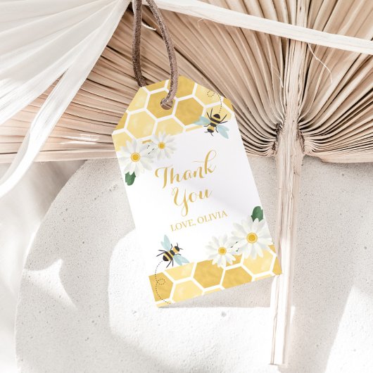 Bruid naar Bee Vrijgezellenfeest Cadeaulabel