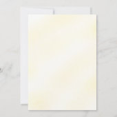 Bruid naar bijen Vrijgezellenfeest Kaart (Achterkant)