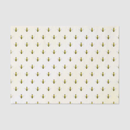 Bruid naar bijen Vrijgezellenfeest Tissuepapier (Voorkant)