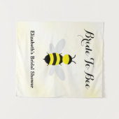 Bruid naar bijen Vrijgezellenfeest Wandkleed (Voorkant (horizontaal))