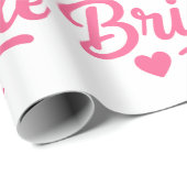 Bruid Neon Roze Cadeaupapier (Rol Hoek)