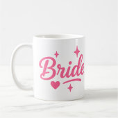 Bruid Neon Roze  Koffiemok (Links)