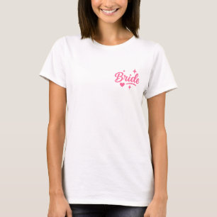Bruid Neon Roze T-shirt