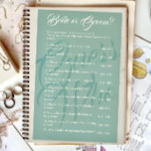 Bruid of bruidegom Sage Groen Bruiloft Bruids Spel