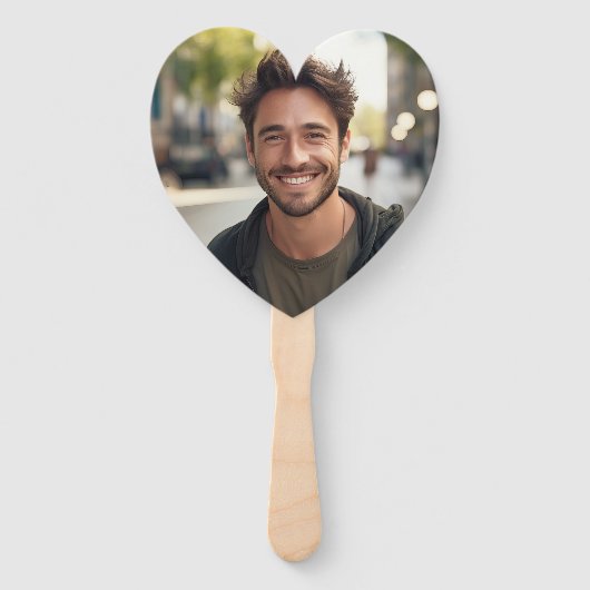 Bruid of bruidegom spel, aangepaste foto's, hem of handwaaier (Achterkant)