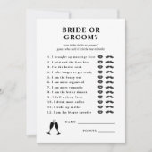 Bruid of bruidegom zei hij dat ze Vrijgezellenfees Kaart (Voorkant)