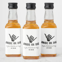 Bruid of Die Rockstar Skelet Bachelorette Party
