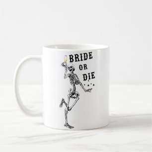 Bruid Of Doden Dansend Skelet Gotische Bachelorett Koffiemok