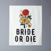 Bruid of Sterf Achtergrond Tot de Dood Ons Scheidt Wandkleed