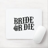 Bruid of Sterf Bachelorette-feest Halloween Bruid Muismat (Met muis)