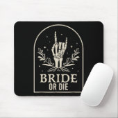 Bruid Of Sterf Skelet Hand Gotische Bachelorette P Muismat (Met muis)