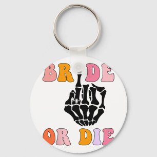 Bruid of Sterf Skelet Ring Vinger Retro Bacheloret Sleutelhanger