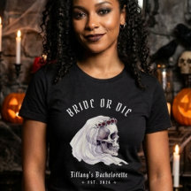 Bruid of Sterf Skelet Schedel Halloween Bacheloret