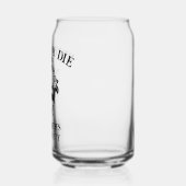 Bruid of sterven gepersonaliseerde bruidsmeisjes t blikvorm glas (Links)