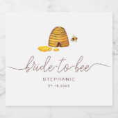 Bruid om Bij Bierlabel Bier Etiket (Enkel label)