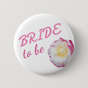 Bruid om Button Roos Flower