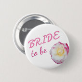 Bruid om Button Roos Flower (Voorkant /achterkant)
