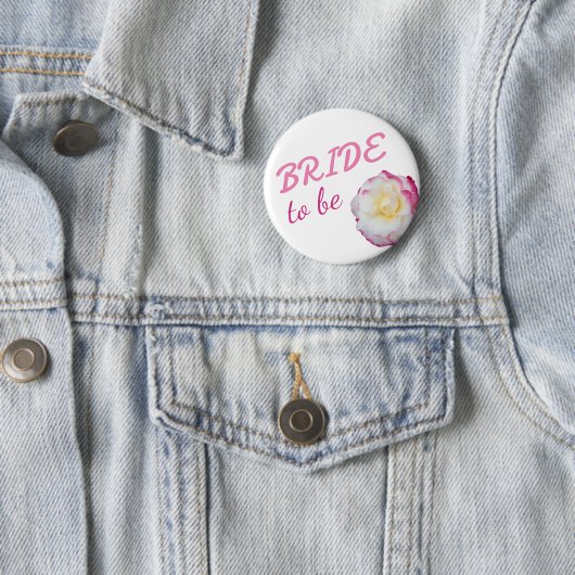 Bruid om Button Roos Flower (In situ)