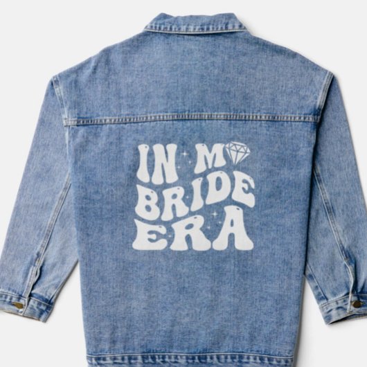 bruid om denim jas te zijn denim jacket