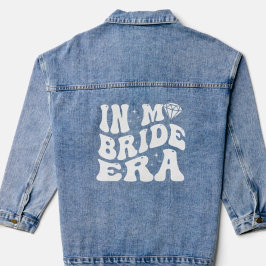 bruid om denim jas te zijn jacket