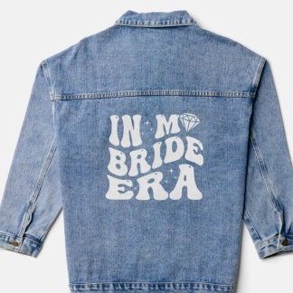 bruid om denim jas te zijn jacket