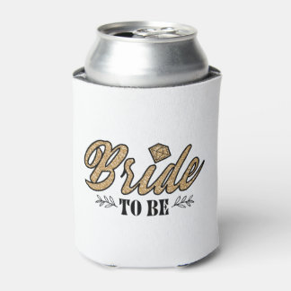 bruid om Koelbox-goud & zwart te zijn Blikjeskoeler