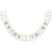 Bruid om Retro Bachelorette Vlaggetjes (Alle)