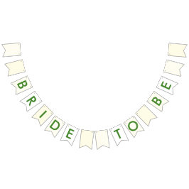 Bruid om Retro Bachelorette Vlaggetjes