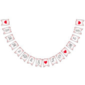 bruid om Roos gouden glitter Vrijgezellenfeest Vlaggetjes (Alle)