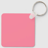 Bruid om roze schattig elegant te zijn sleutelhanger (Achterkant)