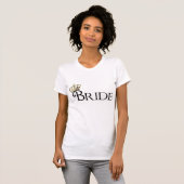 Bruid om t-shirt te zijn. (Voorkant volledig)