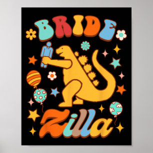 Bruid Om Te Zijn Bruids Bruidsfeest Jonggezellenfe Poster
