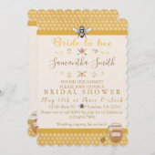 bruid om te zijn bruids douche uitnodigingen (Voorkant / Achterkant)