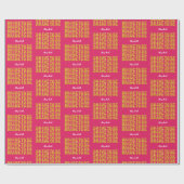 Bruid om te zijn Gouden Glitter Tekst met Naam, Ro Cadeaupapier (Vlak)