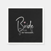 bruid om te zijn | Persoonlijke naam Servet (Voorkant)
