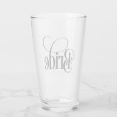 Bruid (ontwerp 3) Glas (Achterkant)