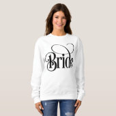 Bruid (ontwerp 3) Sweatshirt (Voorkant volledig)