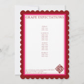 Bruid op Cloud wijnmakerij Napa vrijgezellenfeest Kaart (Achterkant)