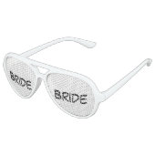 "Bruid" Party Shades Aviator Zonnebril (Gekanteld)