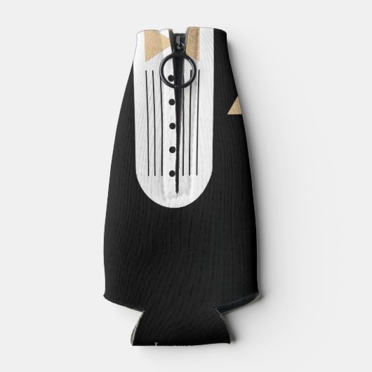 BRUID Peach bruiloft Party Be My Groomsman Flesjeskoeler (Achterkant)