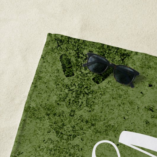 Bruid Persoonlijke Bachelorette Bruid Script Wit Strandlaken (In situ)