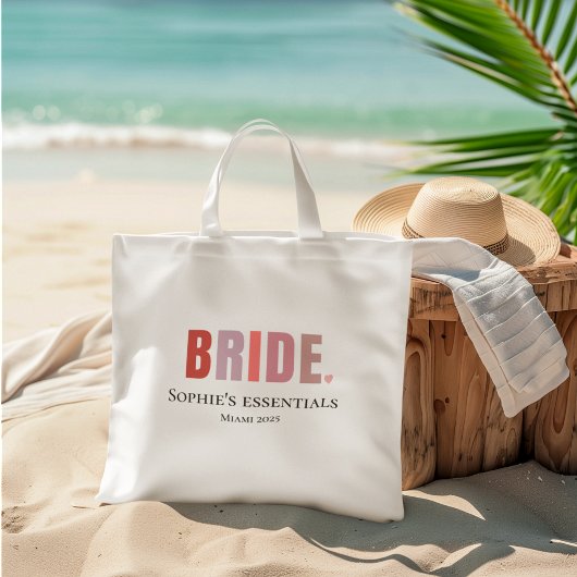 Bruid Persoonlijke  Bruidsfeest Cadeau Tote Bag