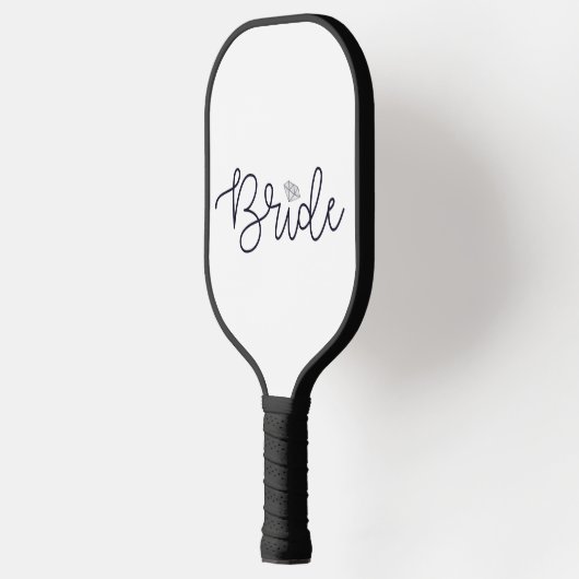 Bruid Pickleball / Diamond Black Script Chic Paddle (Links)
