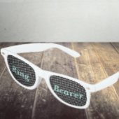 BRUID Receptie Bruiloft Ringdrager Retro Zonnebril