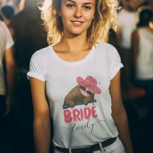 Bruid Retro Sloth Groovy Aangepaste Naam Bachelore