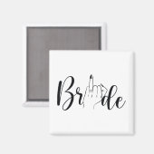 Bruid Ring Finger Wedding Magneet (Voorkant / Achterkant)