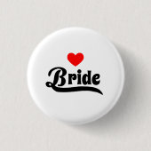 Bruid Ronde Button 3,2 Cm (Voorkant)