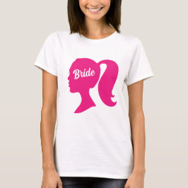 Bruid Roze Bruid Bachelorette T-shirt